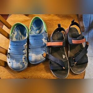 Boys Size 3 Sandals Slip Ons